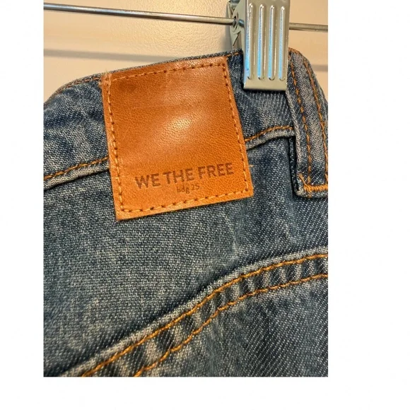 NWOT Free People We the Free Old West Slouchy Jeans | Size 24 - Picture 6 of 13